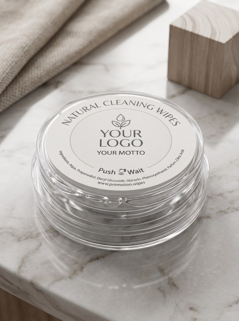 Promotional Gift Wipes That Carry Your Brand in a Capsule